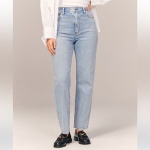 Curve Love Ankle Straight Ultra High Rise Jean